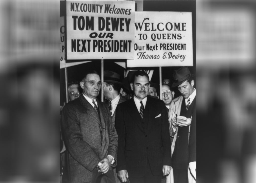 1944: Thomas E. Dewey challenges FDR